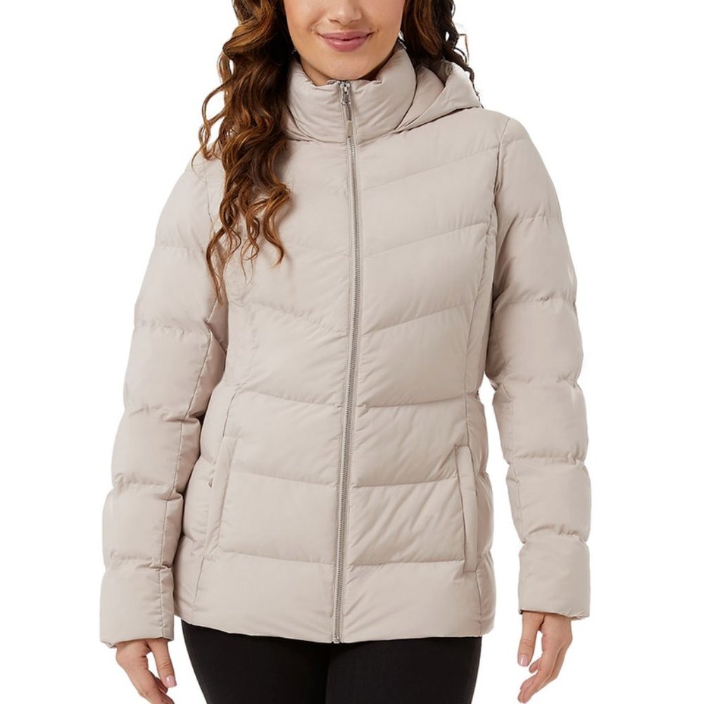 32 Degrees Heat Women's Puffer Tech Jacket XXL Lightweight Water Resistant (NEW)